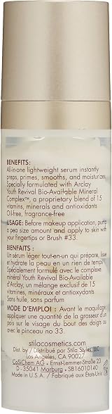 Stila One Step Prime Face Primer 1 oz All Skin Types view 4