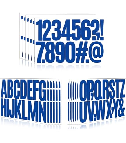 DURO Lettere In Vinile Gothic Rosso 10,2 Cm – Adesivi Per Personalizzare