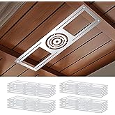 24 Pack New Construction Mounting Plate for 3/4/6 inch LED Downlight,Slim Steel LED Recessed Galvanized Steel Recessed LED Li