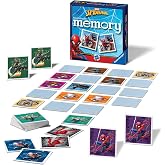 Ravensburger 21308 Spiderman Marvel Spider-Man-Mini Memory Kids Age 3 Years and Up-A Classic Picture Snap Matching Pairs Game