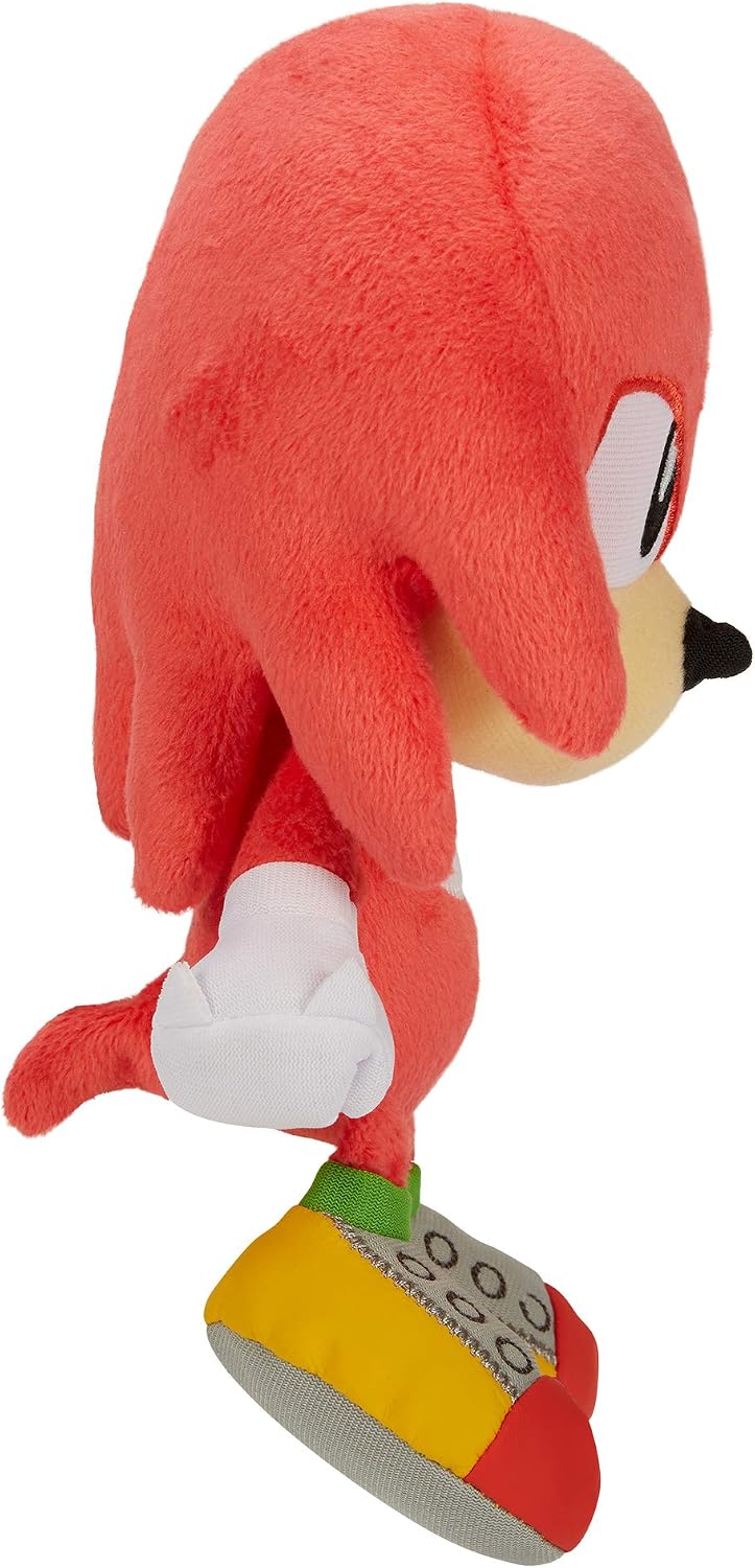 Sonic The Hedgehog Plush 7" Knuckles Figure, Multicolor, Knuckles Plush, 7 inches - Image 5