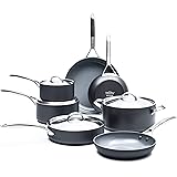 GreenPan Paris Pro 11pc Ceramic Non-Stick Cookware Set, Grey -