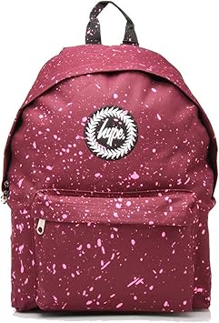 hype burgundy backpack