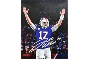 WHZKCYH American Football Sports Billsed Poster For Kids Fun Teen Birthday Christmas Gifts Josh Allen Rugby Star Posters Canvas Wall Art Print Picture For Home Room Decor