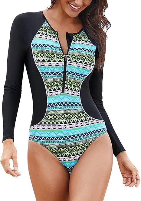 womens rash guard bathing suit