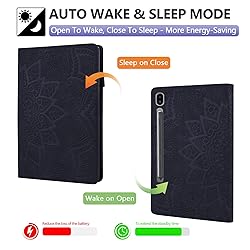 Dteck Case for Samsung Galaxy Tab S10 Plus/S9