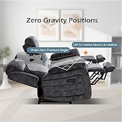 Consofa Zero Gravity Power Reclining Sofa with