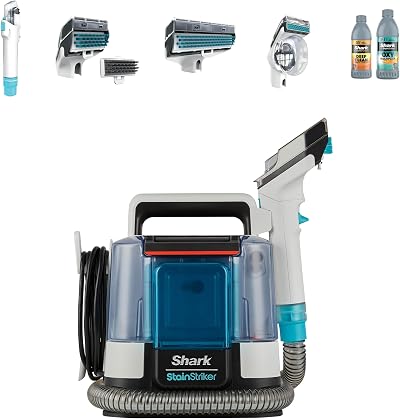 Shark StainStriker Pet Stain and Odour Cleaner Compact Carpet Uphtlery 4 Tools