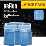 Braun Original SmartCare Shaver Care Centre Refills 6 Pack 3in1 Cleaning Fluid