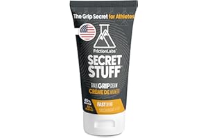 Friction Labs Quick Grip Secret Stuff Liquid Chalk for Athletes - Made in USA - Skin Friendly - Rock Climbing, Weightlifting, Gym, Tennis - Trusted by 100+ Pro Athletes - Best Workout Chalk - 75mL