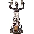 13 Inch Santo Orisha Shango Statue Chango with Two Axes Statue Orisha Chango Statue Chango Estatua Catholic Statue
