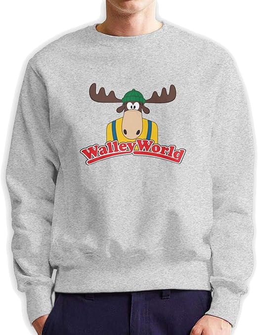 YPGZRSCX Walley Wally World Amusement Park Printed Mens