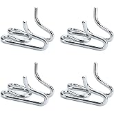 JIPIMON Dog Collar Extra Links for Training Collars, 4 Pack (2.25mm,Silver) | Dog Training Collar Links, Steel Chrome Plated