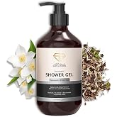 SAIF AL FARES Shower Gel Infused with Natural Extract | Alcohol Free, Hydrating, Revitalising &amp; Rejuvenating Bath Gel 16.9 Fl Oz (White Tea)
