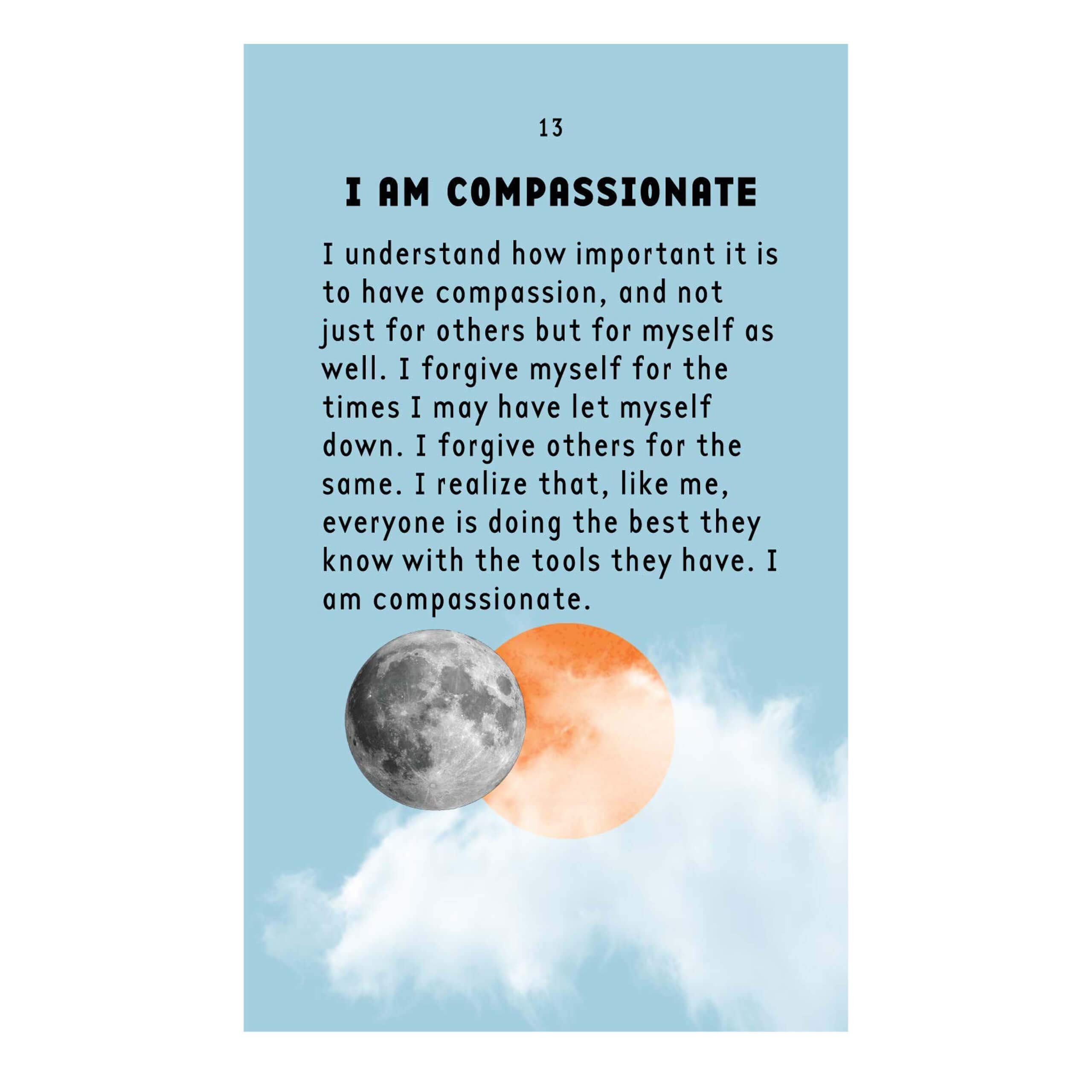 I am Everything affirmation card deck.