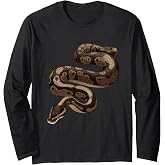 Snake Ball Python Long Sleeve T-Shirt