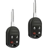 USARemote Car Key Fob Keyless Entry Remote Start fits Ford, Lincoln, Mercury, Mazda (CWTWB1U793 4-btn) - Guaranteed to Program