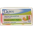 Quies Pair Of Foam Earplugs Of Earplugs - Pack Of 3
