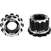 XOUX AX-A BMX Axle Nuts 10MM (2 Pack)