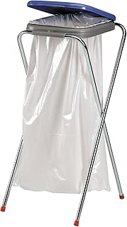 axentia Müllsackständer, Metall, Mehrfarbig, 36 x 42 x 78 cm