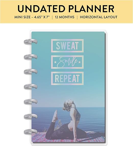 Me and My Big Ideas Mini Happy Planner Fitness Sin Fechas: Amazon ...