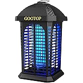 Bug Zapper Outdoor, 4200V Electric Mosquito Zapper, Bug Zapper Outdoor, Fly Traps, Fly Zapper, Mosquito Killer Indoor 3 Prong Plug, 90-130V, ABS Plastic Outer
