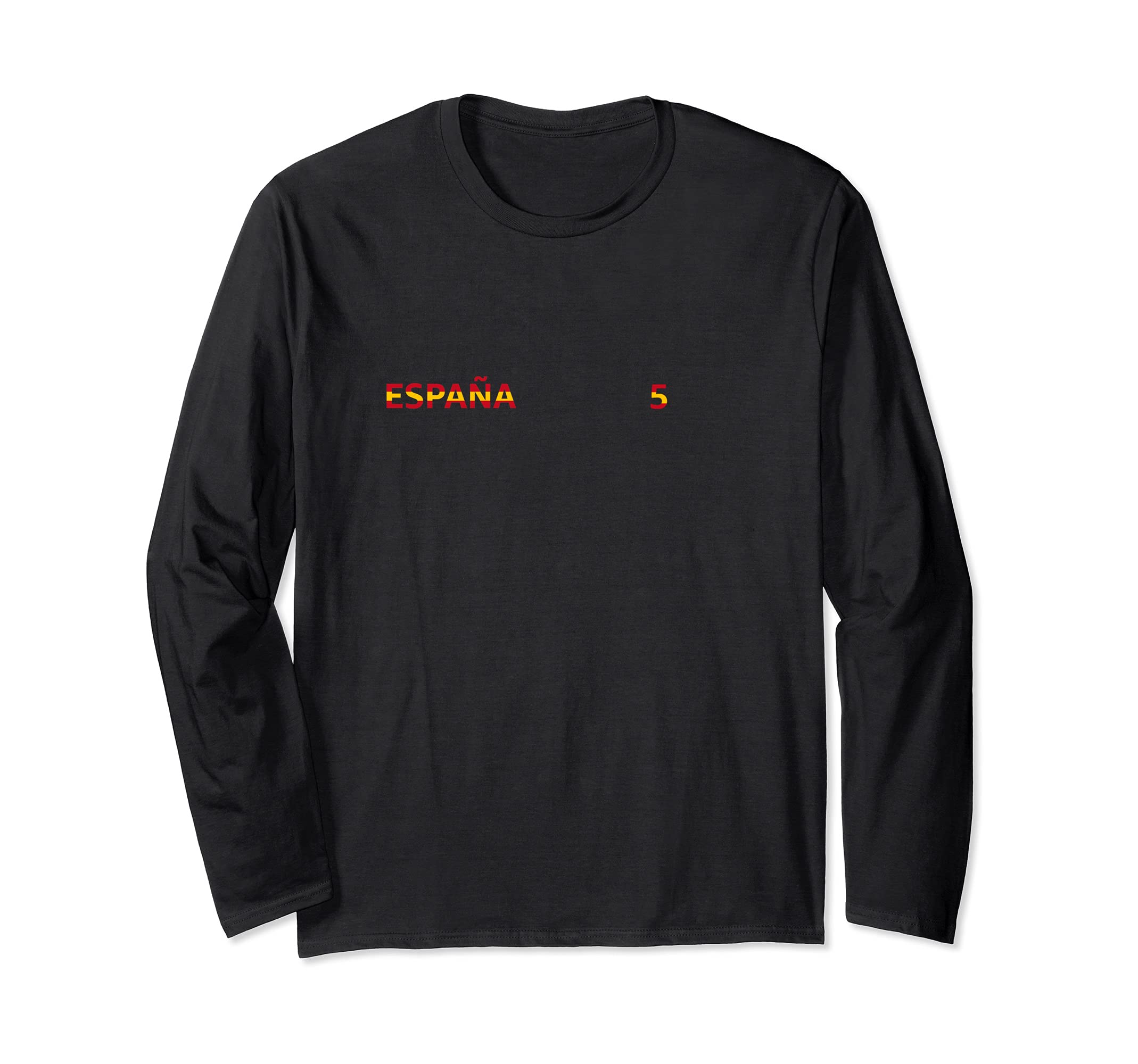 Spain Flag Long Sleeve T-Shirt