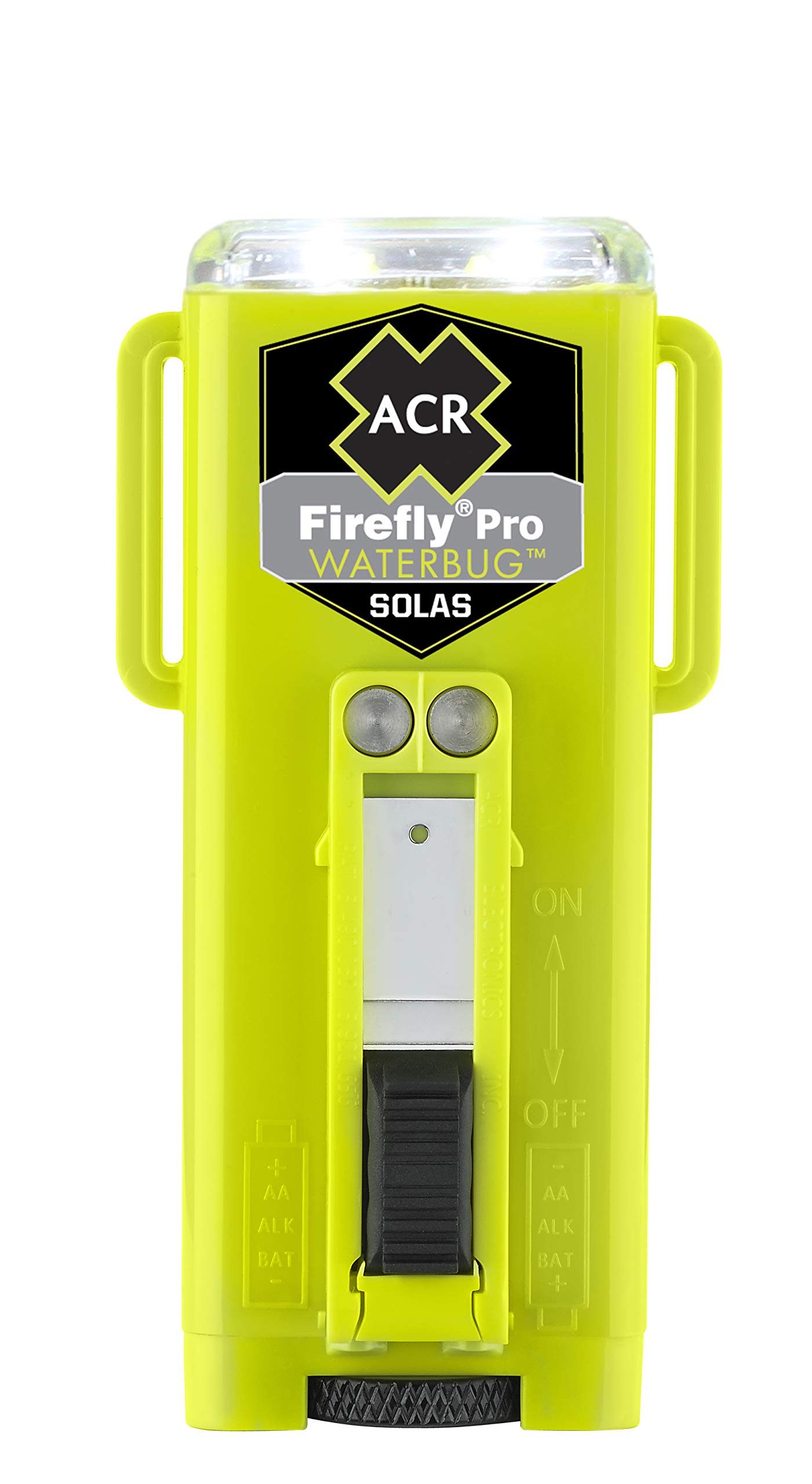 ACR Firefly PRO Waterbug LED Strobe Light – Military-Grade, SOS & Steady-On Modes, SOLAS & USCG Certified, High-Intensity Marine Safety, Emergency Visibility & Durability 3971.3