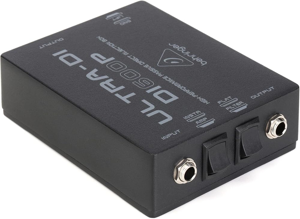 Behringer DI600P Ultra-DI Passive DI Box with Ground Lift
