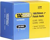 Tacwise 0298 16G 50mm Galvanised Finish Nails Pack of 2500