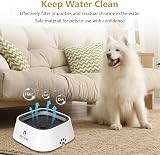Songway Dog Water Bowl Splash-Free 1.5L Anti-Choking Non-Spill view 6