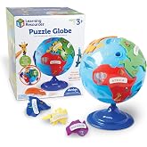 Learning Resources Puzzle Globe | Earth Montessori Toys, Preschool Classroom Must Haves, STEM World Puzzles, Educational Geography Games, Fine Motor Skills