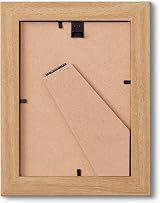 Fabian Clarke London 7x5 Modern Oak Photo Frame with White Mount 6x4 view 3