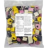 Gustaf's English Licorice Allsorts - 2.5 LB