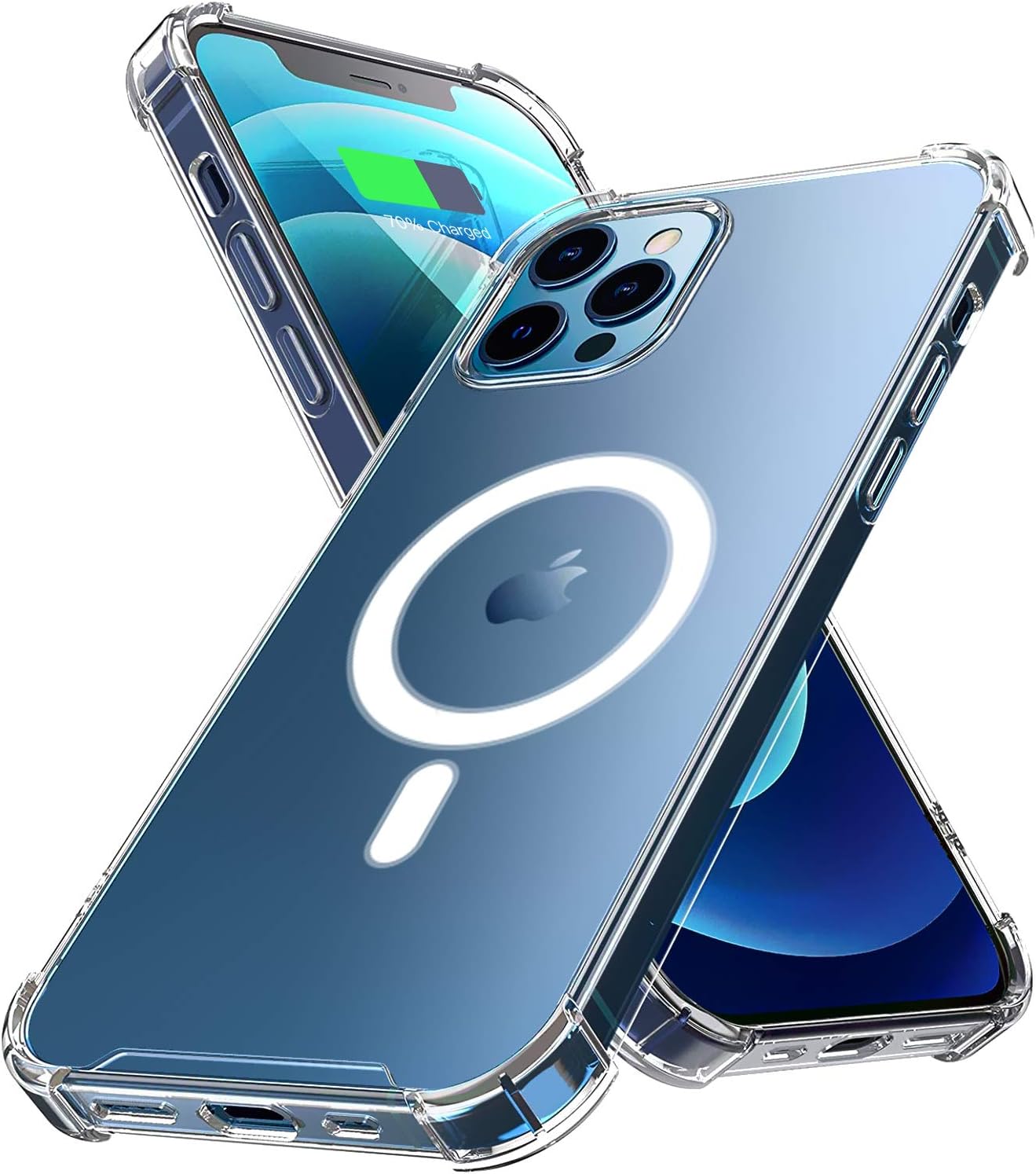 Clear Magsafe Case for iPhone 12 Pro Max 6.7 inch [Support