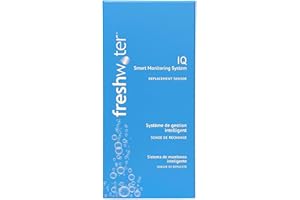 FreshWater Smart Monitoring Sensor - Smart Water Monitor for Spas & Hot Tubs - Smart Monitoring Sensor for Salt Systems - Sensor with Hourly Water Testing to Help Maintain Clean, Natural-Feeling Water