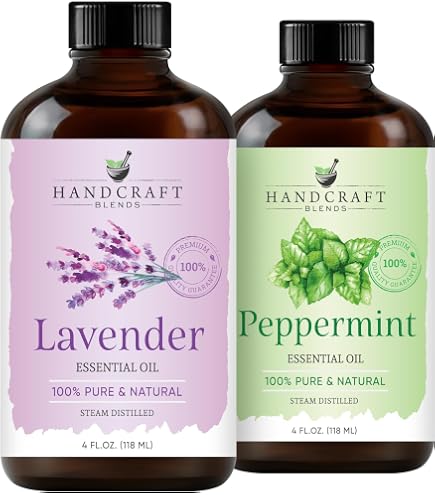 Amazon.com: Handcraft Blends Energy & Zest Set: Peppermint and