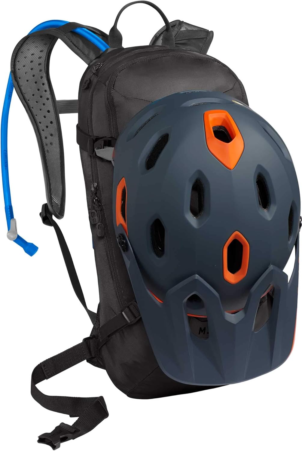 M.U.L.E. Mountain Biking Hydration Pack - Easy Refilling Hydration Backpack - Magnetic Tube Trap - 100 oz., Black : Clothing