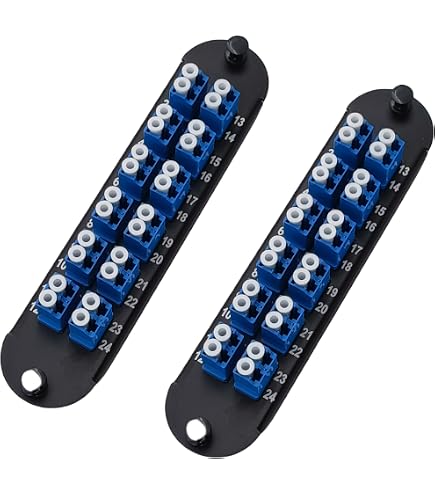 Panduit FAP12WAQDLCZ ファイバーアダプターパネル Amazon.com: Panduit FAP12WAQDLCZ Multi-Mode 12-Port Fiber Adapter