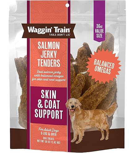 Amazon.com : Trader Joes Salmon Jerky Dog Treats (2 Pack) : Pet