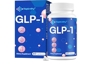 Keptrohy GLP-1 Supplement | GLP1 Support for Women & Men, Support GLP-1 Naturally, GLP 1 Supplement for Immune, Energy, Digestion, Gut & Overall Health | Daily Support GLP1 Levels - 60 Capsules