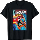 Marvel Spider-Man Introducing Black Suit Spider-Man Cover T-Shirt