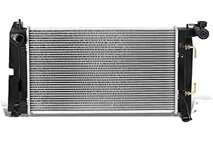 DNA Motoring OEM-RA-2428 OE Style Aluminum Core Radiator DPI 2428 Compatible with 03-08 Corolla/Matrix/Vibe AT&MT, 23-1/2" W X 13-11/16" H X 5/8" D, 1-3/8" Inlet / 1-3/8" Outlet
