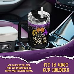 34HD Boo Ghost Tumbler with Handle & Straw, 40oz