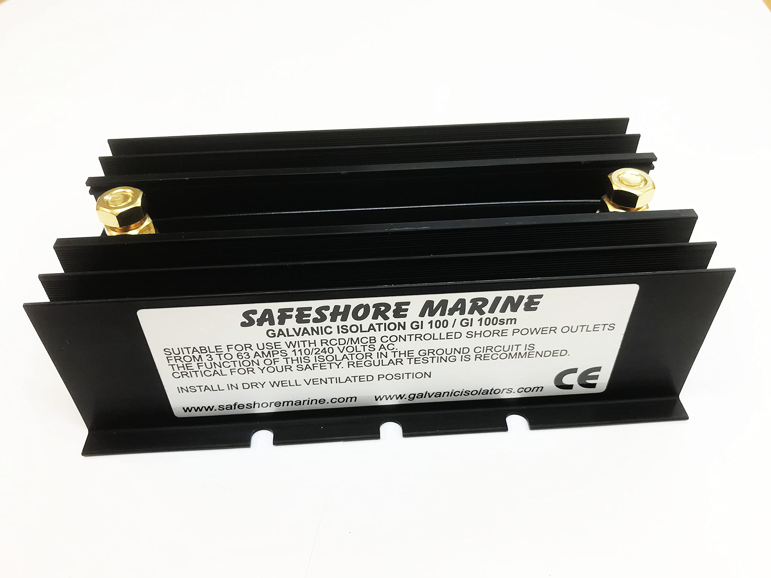 Safeshore Marine Boat Galvanic Isolator 100 amps. Over 30,000 UK boats are now reliably protected advanced galvanic isolators