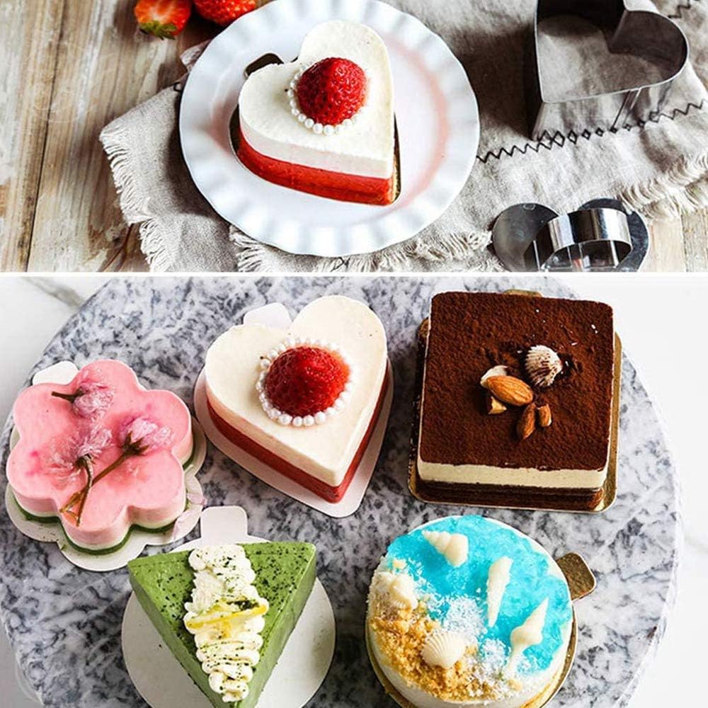 Cuisine Et Maison Cercles Et Cadres Alianzagestion Com Domilay 4 Pieces Series Moules A Gateau En Acier Inoxydable Gateau Anneaux Gateau Mousse Moule Avec Poussoir Differentes Formes