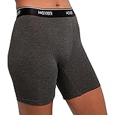Woxer Womens Baller 5" High Waisted Boy Shorts Underwear – Seamless Boxer Briefs, Boyshort Panties, No Show Women’s Boxers