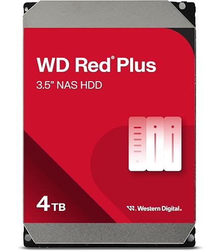 Amazon.com: Western Digital 3TB WD Red Plus NAS Internal Hard