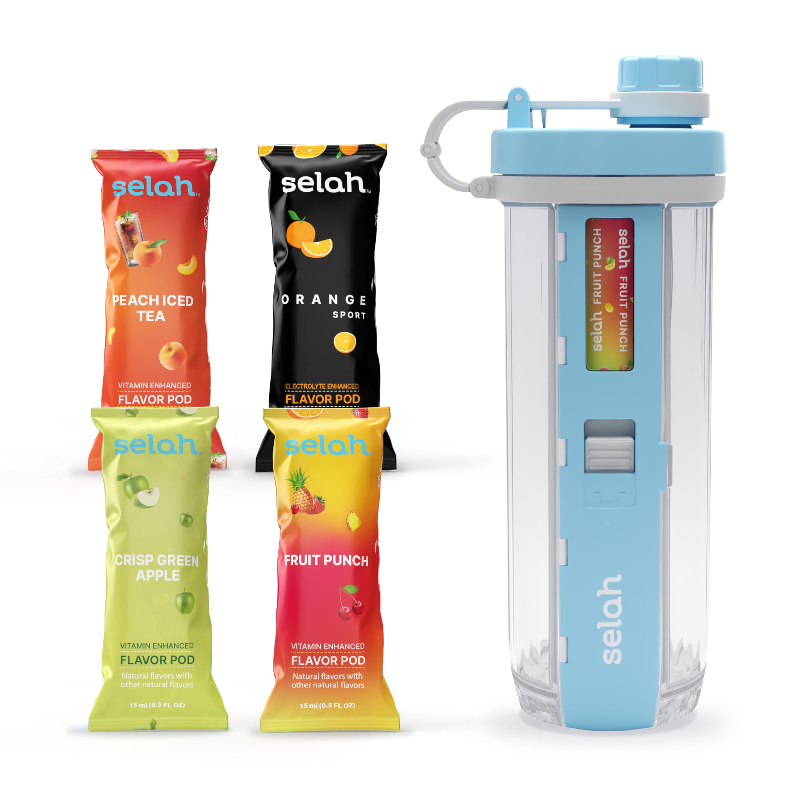 Mua Flavored Water Bottle Water Enhancer, Sugar Free, Vitamin Infused