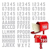 120 PCS Reflective Mailbox Number and Letters